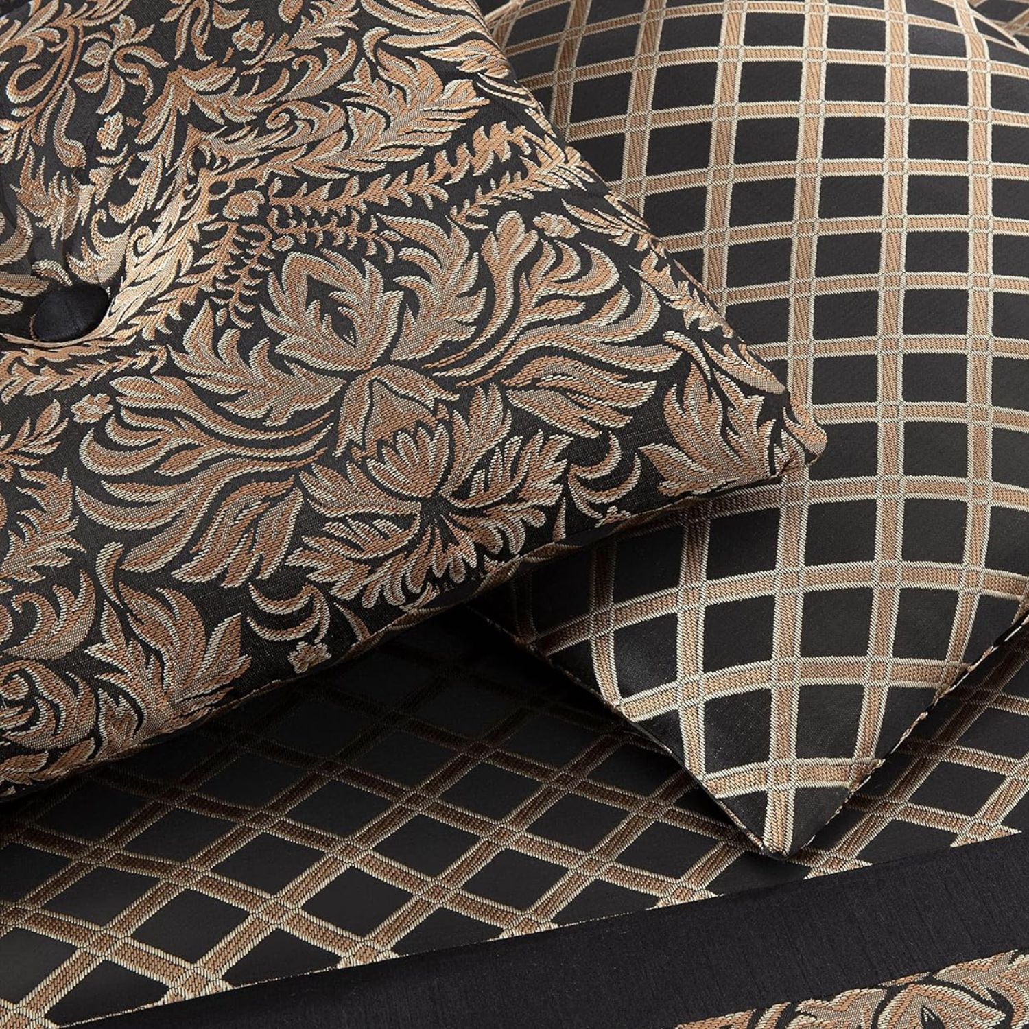 Imperial Damask 7-Piece Quilt Cover Set