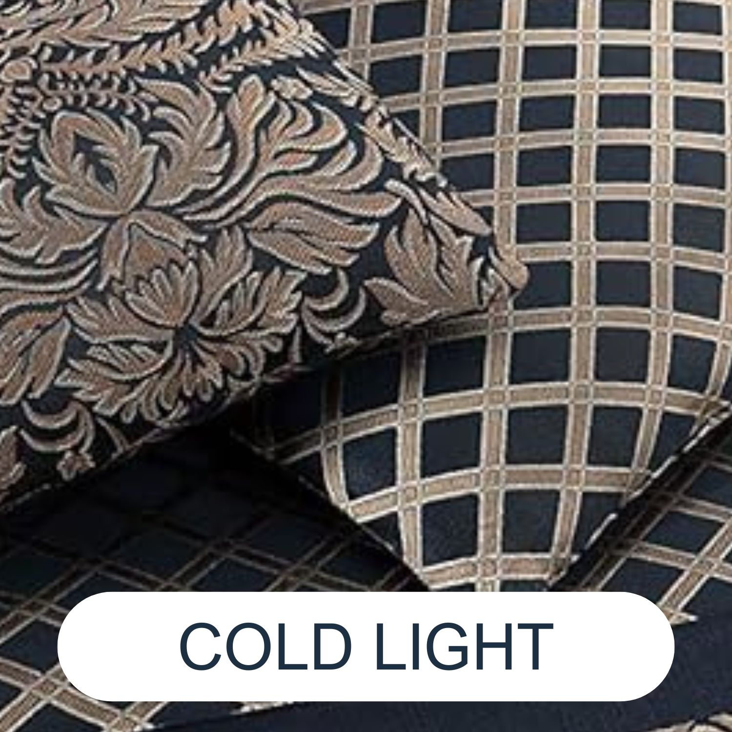 Imperial Damask 7-Piece Quilt Cover Set